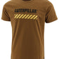 Caterpillar Men's Work Area Logo Graphic T-Shirt Brown Size XL