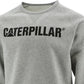 Caterpillar Men's Foundation Logo Print Sweatshirt Gray Size Large