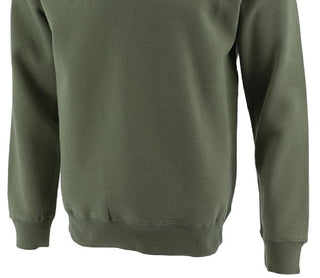 Caterpillar Men's Foundation Logo Print Sweatshirt Green Size Large