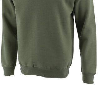Caterpillar Men's Foundation Logo Print Sweatshirt Green Size XX-Large