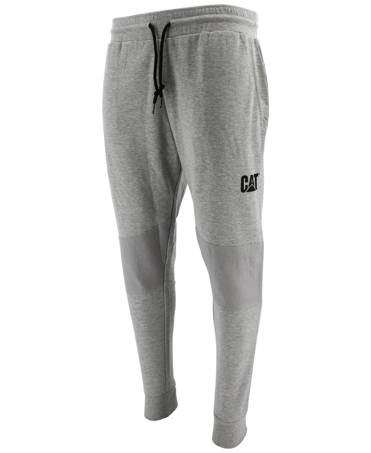 Caterpillar Men's Logo Print Track Pants Gray Size Medium