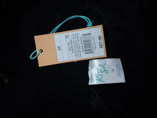 Kona Sol Women's Board Swim Shorts Black Size 3X