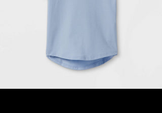 Cat & Jack Toddler Girls' Solid Knit Short Sleeve T-Shirt Light Blue 3T