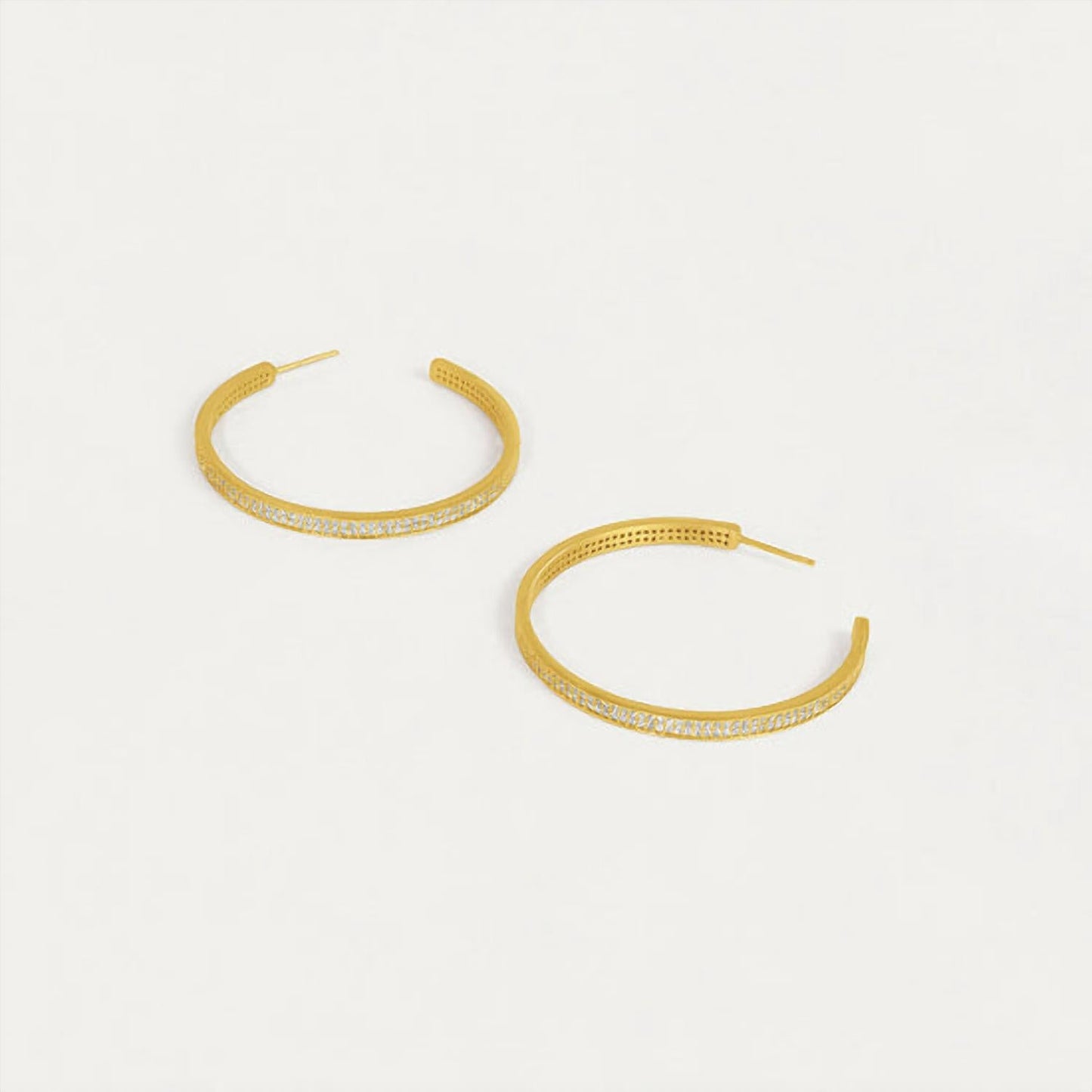 Dean Davidson - Women's Petit Pave Midi Hoop Earrings