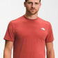 The North Face Men's Wander Short Sleeve T-Shirt Red Size Small