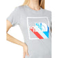 The North Face Women's Tri Blend Short Sleeve Tee Gray Size XX-Large