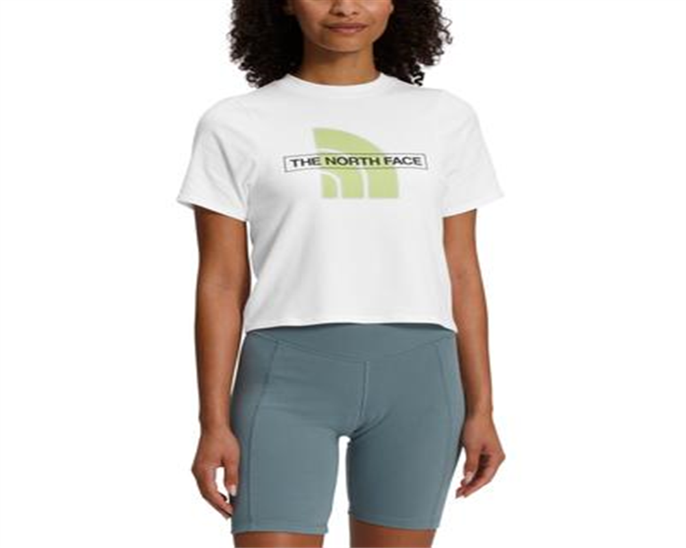 The North Face Women's Logo T-Shirt White Size Large