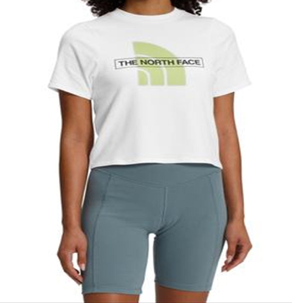The North Face Women's Logo T-Shirt White Size Large