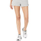 The North Face Women's Logo Shorts Gray Size Small