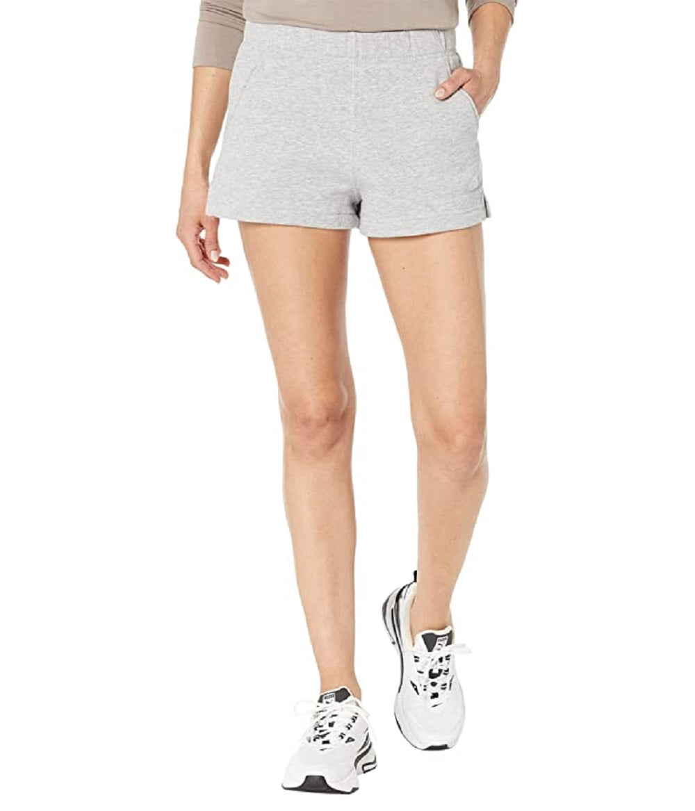 The North Face Women's Logo Shorts Cotton Gray Size Large