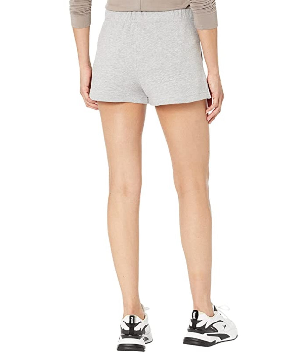 The North Face Women's Logo Shorts Cotton Gray Size Large