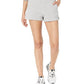 The North Face Women's Logo Shorts Gray Size X-Large