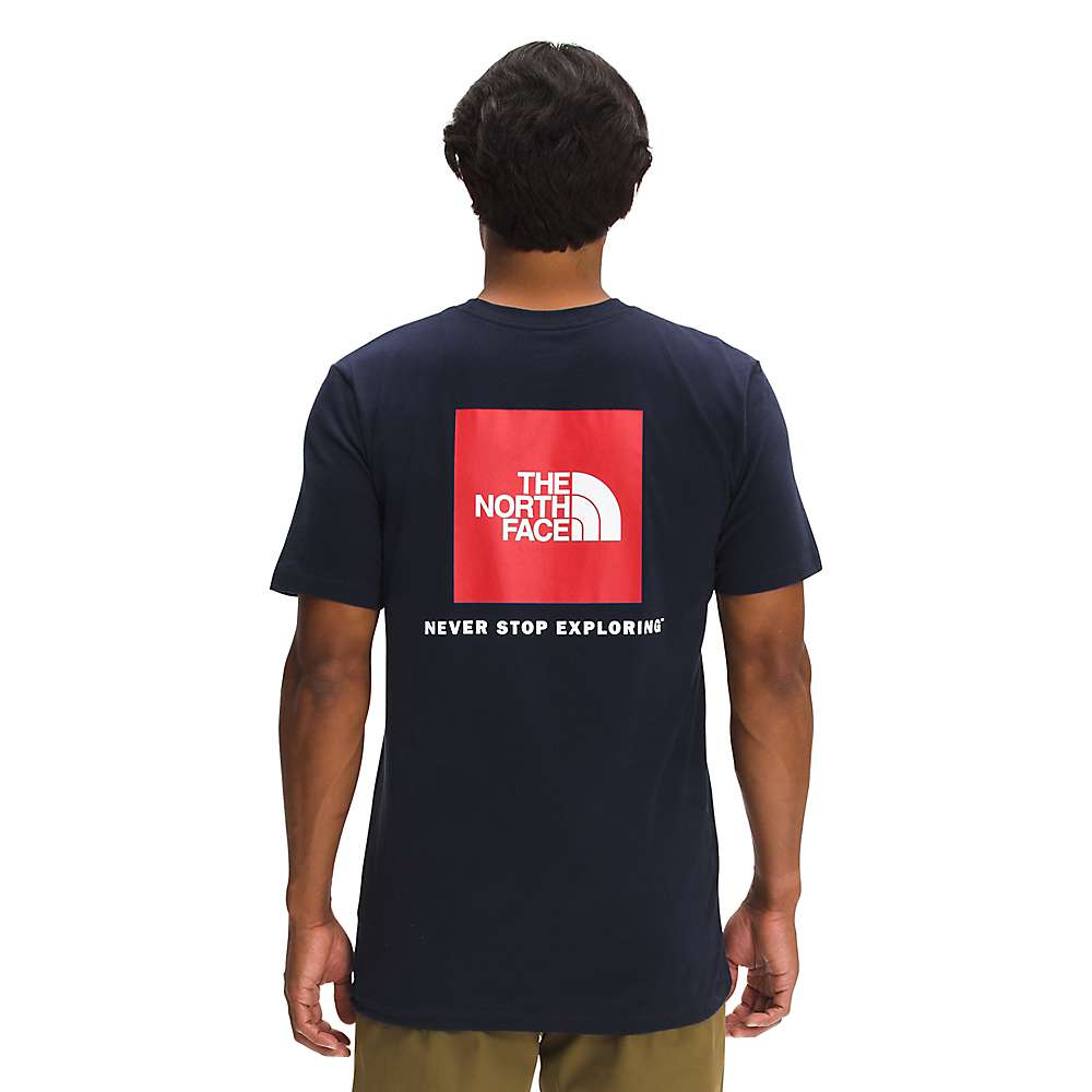 The North Face Men's Box Nse Tee Blue Size Medium