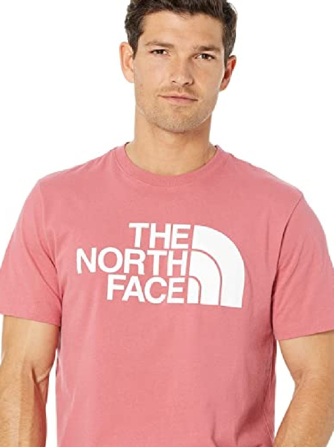 The North Face Men's Half Dome Tee Pink Size X-Large