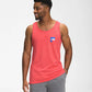 The North Face Men's Americana Tri Blend Tank Red Size Small