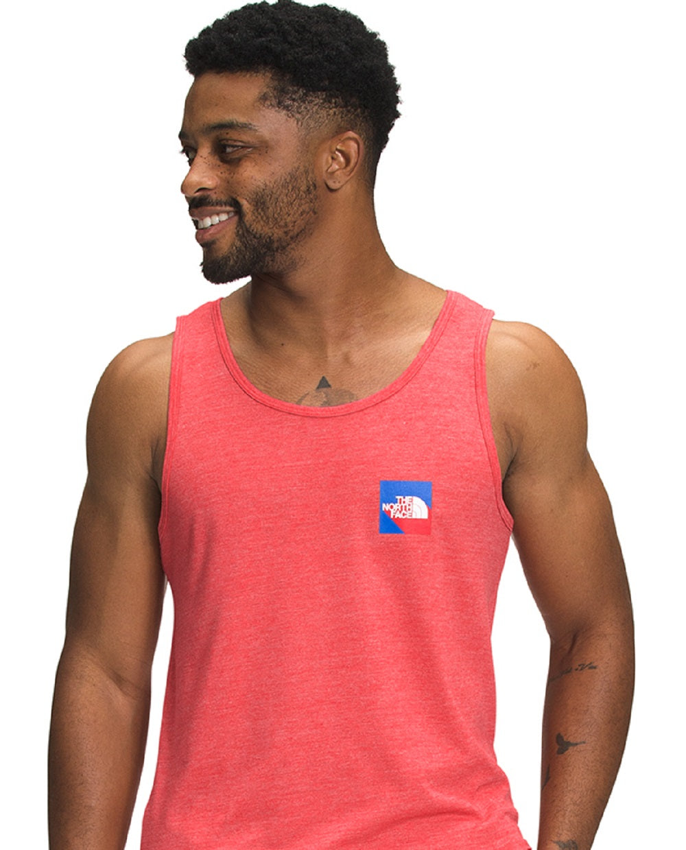 The North Face Men's Americana Tri Blend Tank Red Size Medium
