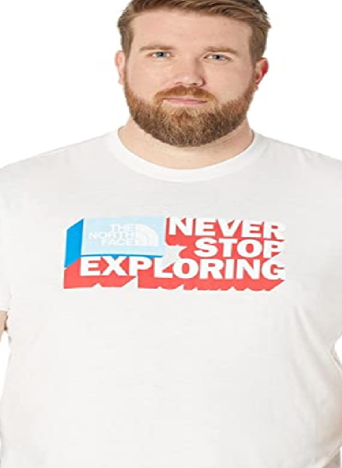 The North Face Men's Americana Tri Blend Short Sleeve Tee White Size Small