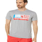 The North Face Men's Americana Tri Blend Short Sleeve Tee Gray Size XX-Large