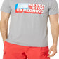 The North Face Men's Americana Tri Blend Short Sleeve Tee Gray Size XX-Large