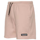 Timberland Men's Woven Badge Sweatshort Pink Size XX-Large