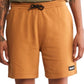 Timberland Men's Woven Badge Sweatshort Orange Size Large