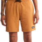 Timberland Men's Woven Badge Sweatshort Orange Size Large