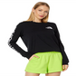 The North Face Women's Long Sleeve Hit Graphic Tee Black Size Large