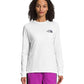 The North Face Women's Long Sleeve Hit Graphic Tee White Size X-Small