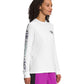 The North Face Women's Long Sleeve Hit Graphic Tee White Size X-Small