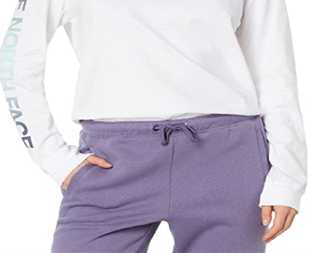 The North Face Women's Long Sleeve Hit Graphic Tee White Size Small