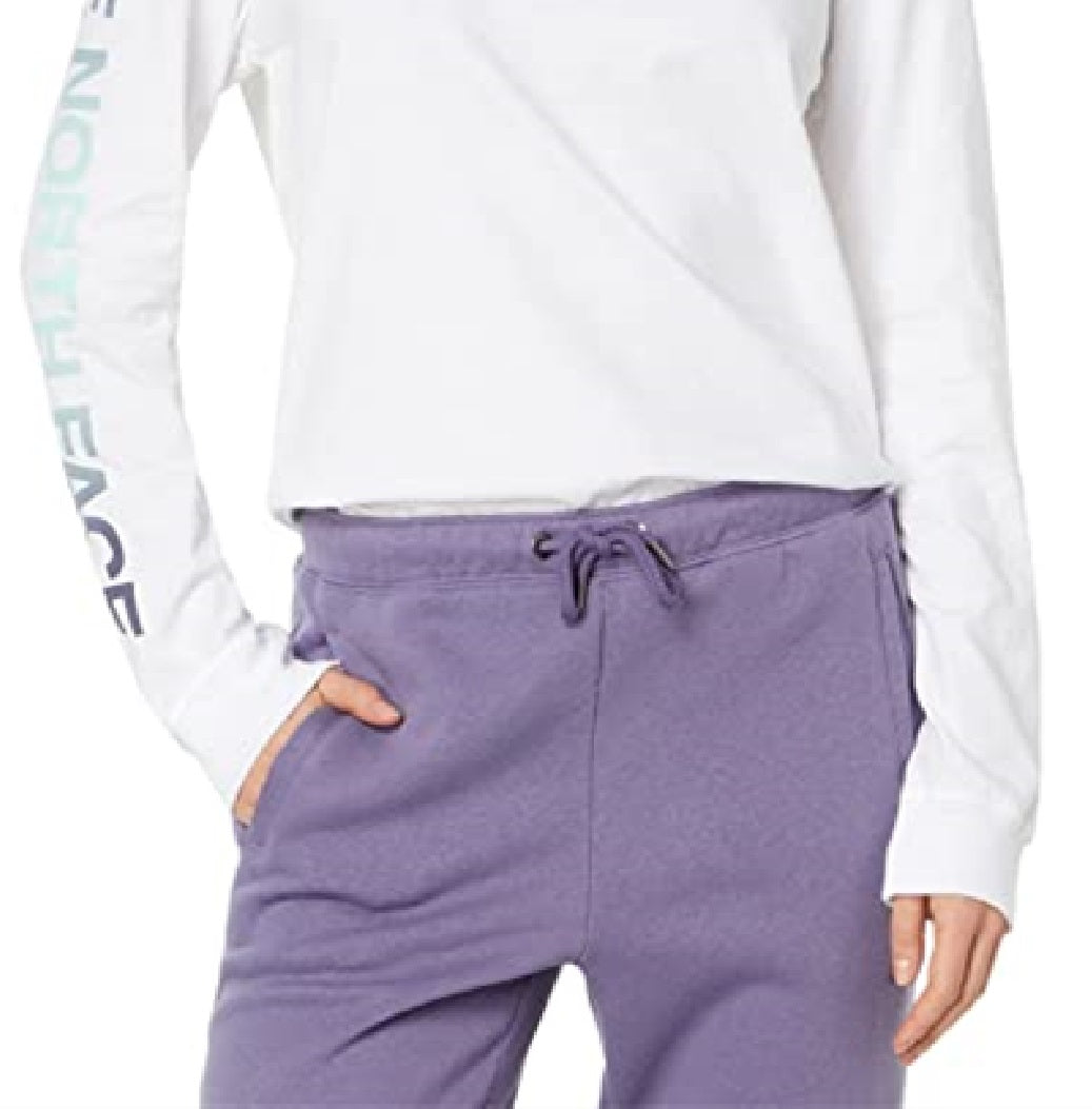 The North Face Women's Long Sleeve Hit Graphic Tee White Size Medium