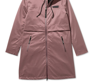 Timberland Women's Waterproof Mid Length Parka Purple Size Small