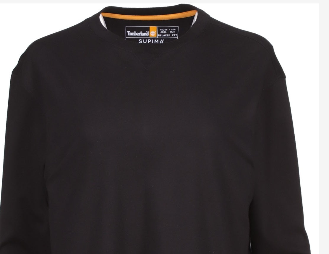 Timberland Women's Long Sleeve Top Black Size X-Large