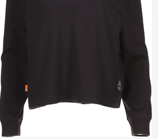 Timberland Women's Long Sleeve Top Black Size X-Large