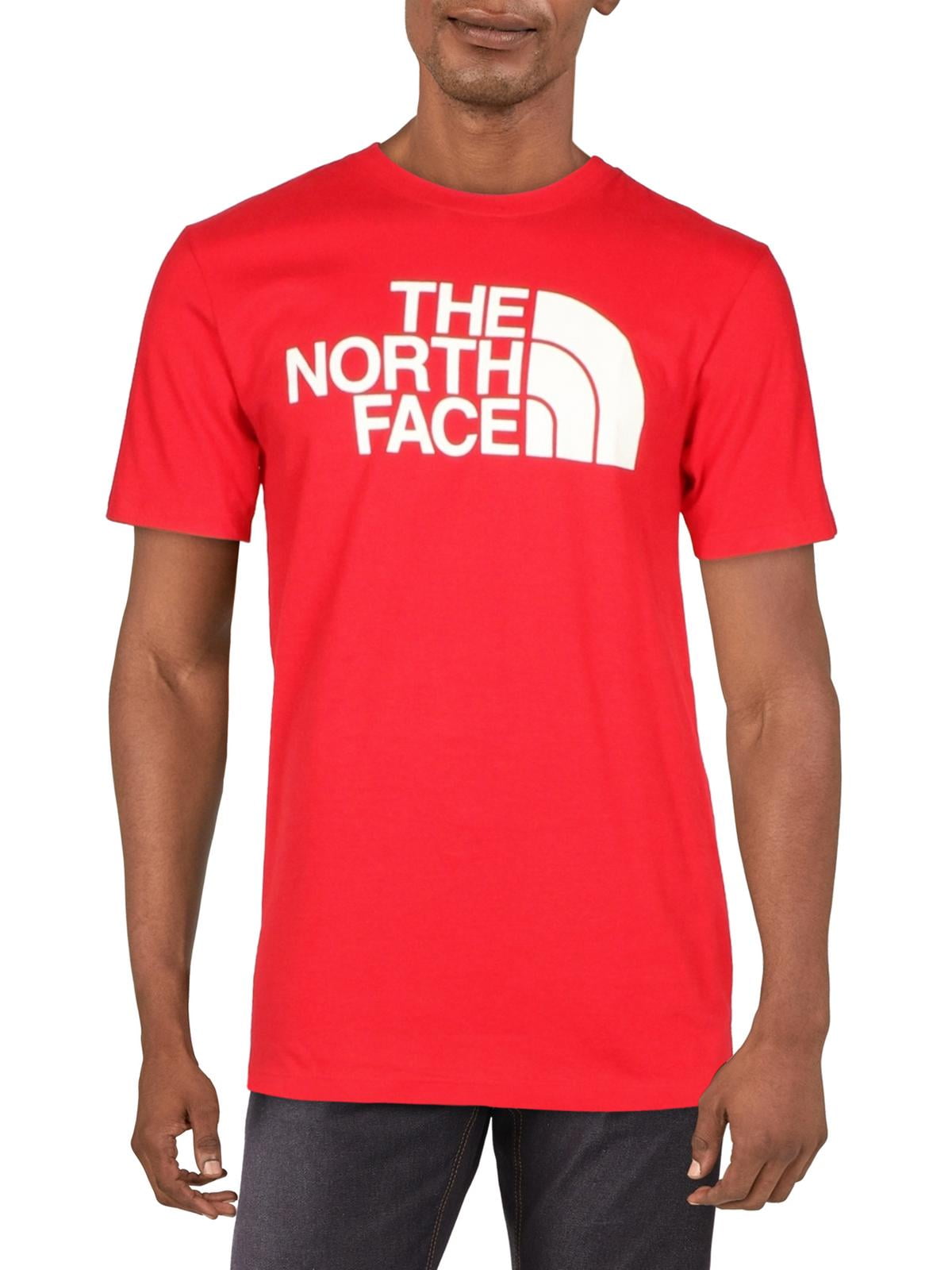 The North Face Men's Short Sleeve Half Dome T-Shirt Red Size Large