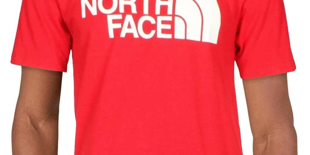 The North Face Men's Short Sleeve Half Dome T-Shirt Red Size Large