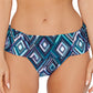 Island Escape Women's Tahiti Bikini Bottoms Swimsuit Black Size 8