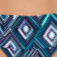 Island Escape Women's Tahiti Bikini Bottoms Swimsuit Black Size 8