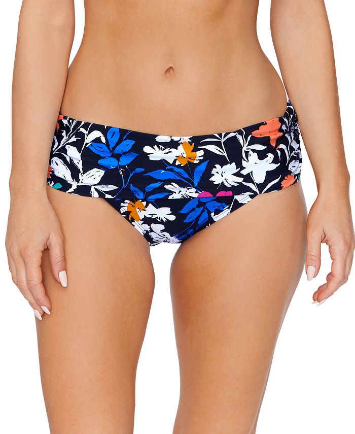 Island Escape Women's Tahiti Bikini Bottoms Swimsuit Black