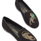 Kate Spade Women's Lounge Leopard Loafer Flats Black Size 7M