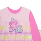 Wewearcute Little Girl's T-shirt and Pajama 2 Piece Set Pink Size 4