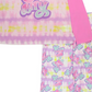 Wewearcute Little Girl's T-shirt and Pajama 2 Piece Set Pink Size 4