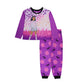 That Girl Lay Lay Big Girl's T-shirt and Pajama 2 Piece Set Purple Size 8