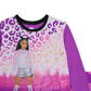 That Girl Lay Lay Big Girl's T-shirt and Pajama 2 Piece Set Purple Size 8