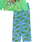 Ame Big Boy's Mandalorian Top and Pajama Set 2 Piece Green Size 8