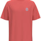 Tommy Hilfiger Men's Jersey Monogram Short Sleeve TShirt Pink Size Small
