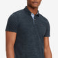Tommy Hilfiger Men's Spaced Dyed Custom Fit Polo Blue Size XXX-Large