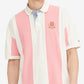 Tommy Hilfiger Men's Heritage Stripe Relaxed Fit Polo Pink Size XX-Large