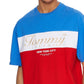 Tommy Jeans Men's Archive Stripe Boxy Fit T-Shirt Red Size X-Large