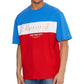 Tommy Jeans Men's Archive Stripe Boxy Fit T-Shirt Red Size X-Large